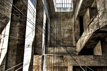 Fototapeta premium detail of a building