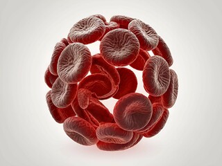 Human body cell concept image 