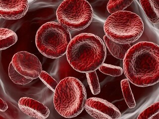 Human body cell concept image 