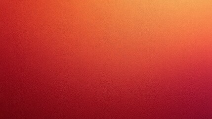 Fototapeta premium Abstract Orange Red Gradient Background Textured Surface with Warm Tones