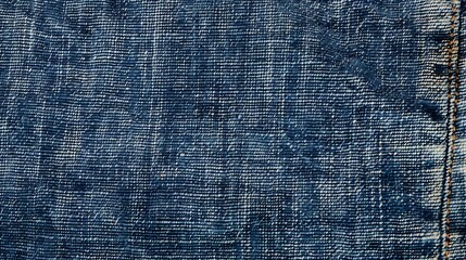 Close-up of a denim fabric.