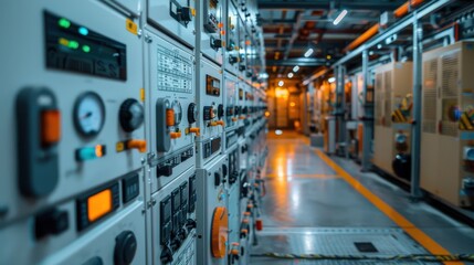 Automated Substation with Advanced Monitoring Techniques and Futuristic Electrical Systems