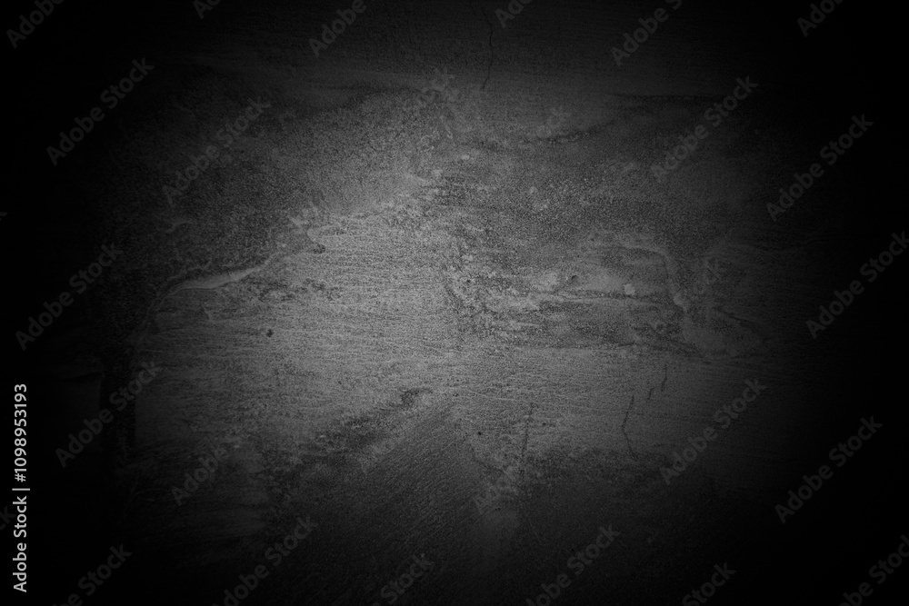 Aufkleber old wall texture smeared engine oil cement dark black gray background abstract grey color design are