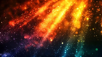 Fototapeta premium Dynamic Light Show Abstract Background Visual Art Digital Space Vibrant Colors Creative Design for Modern Aesthetics