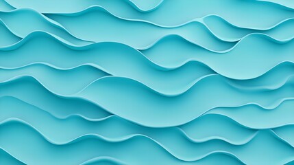 Fototapeta premium Abstract Blue Wave Background