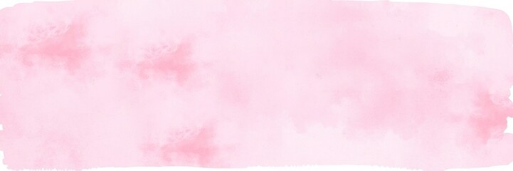Fototapeta premium Watercolor pink rectangular shape background with soft brushstrokes and subtle texture, hand-painted look, subtle texture, watercolor pink