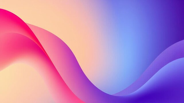 Modern abstract background with gradient wave design, vibrant colors, smooth lines, versatile template for various uses, background, design