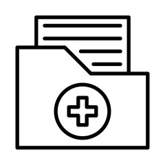 Obraz premium Medical Record