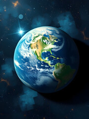 earth illustration