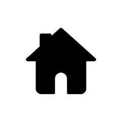 Fototapeta premium House icon vector. Home sign and symbol