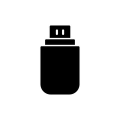 Obraz premium Usb icon vector. Flash disk sign and symbol. flash drive sign.