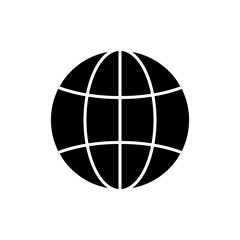 Web icon vector. go to web sign and symbol. web click icon. Global search icon