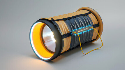 Flashlight Torch camping 3D