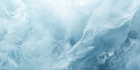 Obraz premium Blue and White Painting Close Up