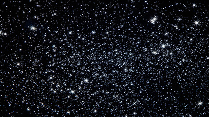 Obraz premium snow flakes are scattered on the ground in space