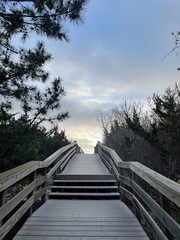 Stairway to beach
