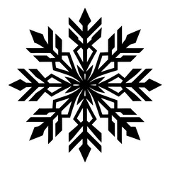 Christmas Snowflake Harmony white background 