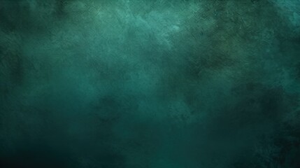Fototapeta premium dark green teal texture wall background, blue green background banner 
