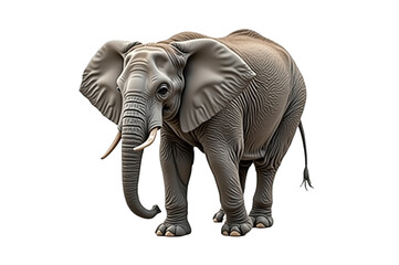 Elephant on transparent background