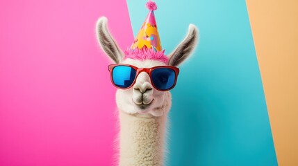 Llama birthday party.