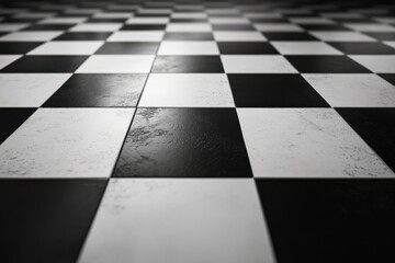 black and white checkerboard pattern for creative backgrounds and designs