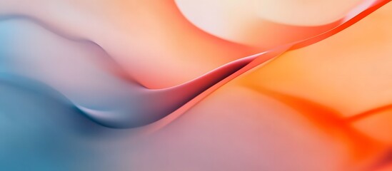 Naklejka premium Colorful Abstract Background with Hills
