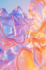 Obraz premium Liquid Substance Close-Up