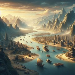 River History The historical significance of rivers to human civ