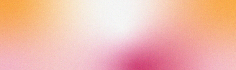 Digital grainy gradient with colorful soft noise effect. Vintage Grunge Texture Pattern in pink and orange Tones for Artful Wallpaper. Gradient blur, noise, grain, texture abstract background design.	
