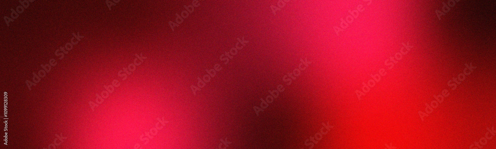 Poster Light red color gradient background. abstract luxury gradient blue background. Rough, grungy noise grain with a matte shimmer metallic finish. Retro red Gradient backdrop particle texture background.	
