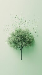 Fototapeta premium Resilient tree growth