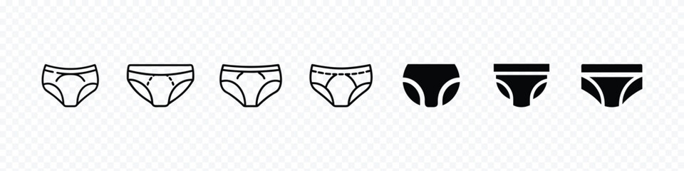 underwear icon, Underwear icon. Pants Panties sign. Panties icon flat design. Womans underwear symbol isolated on white background. 