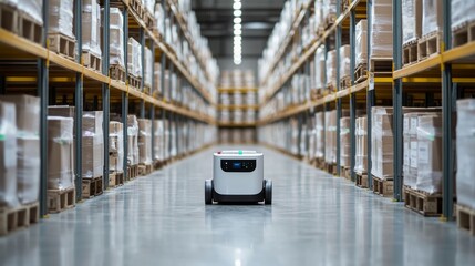 Efficient Collaborative Robotics: Autonomous Mobile Robots Navigating Warehouse Aisles with Flexible Automation Solutions