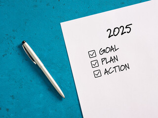 Setting goals, planning, and taking action for 2025: a checklist for success