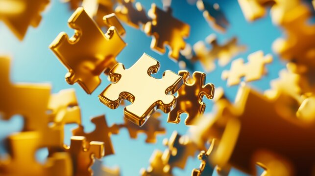 The Art of Problem Solving with Golden Puzzle Pieces