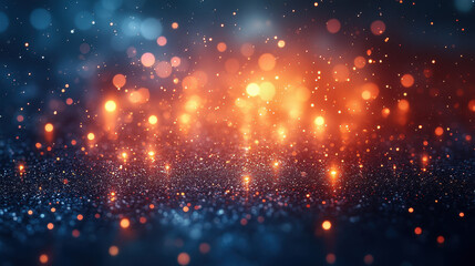 Obraz premium Enchanting Bokeh Effect with Transparent Background Light