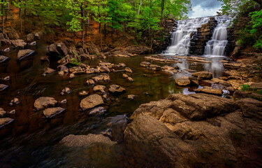waterfall in the forest