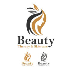 Obraz premium Beauty Business logo design template.