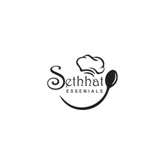 Elegant Logo Design for Sethkat Essentials. eps