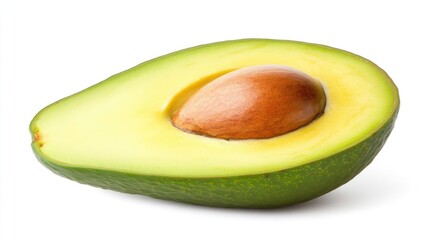 Slicing fresh avocado kitchen food photography bright environment close-up view healthy eating concept