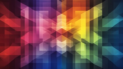 Obraz premium Colorful Geometric Abstract Background Design