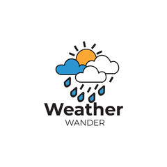 Print Creative weather logo design. eps