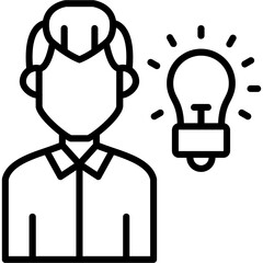 Obraz premium Idea Icon