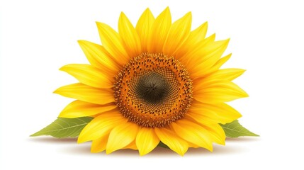 Obraz premium Sunflower close-up nature scene floral photography bright environment natural viewpoint beauty and growth concept