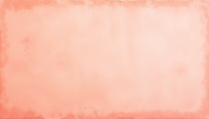 Fototapeta premium Gentle watercolor background in soft coral tones with a textured finish, copy space 