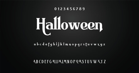 Elegant Font Uppercase Lowercase And Number. Classic Lettering Minimal Fashion Designs. Typography modern serif fonts regular decorative vintage concept. vector illustration