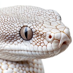 Obraz premium 2408_066.Extreme closeup of a Boa's Back, showcasing intricate details and textures,isolated on white background