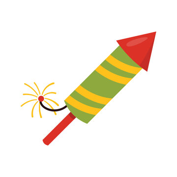Colorful Firework Vector Illustration - 01
