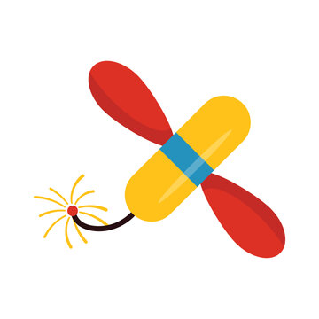 Colorful Firework Vector Illustration - 03