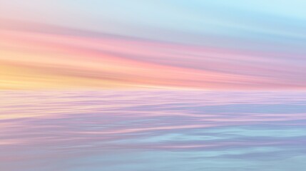 Captivating Coastal Skyscape at Sunset - A Vibrant Display of Nature's Beauty